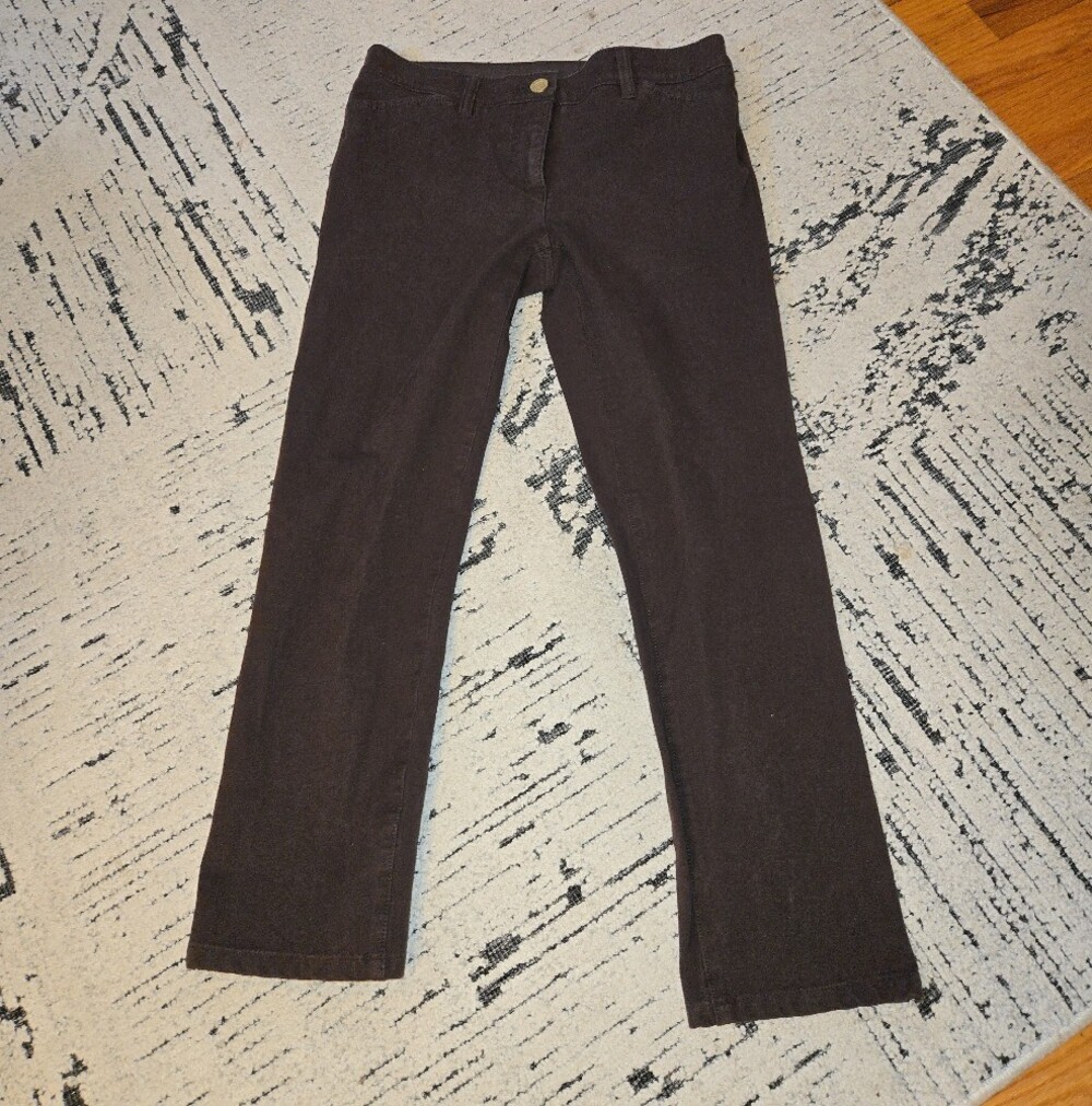 Chico's Dark Brown Stretch Jeans